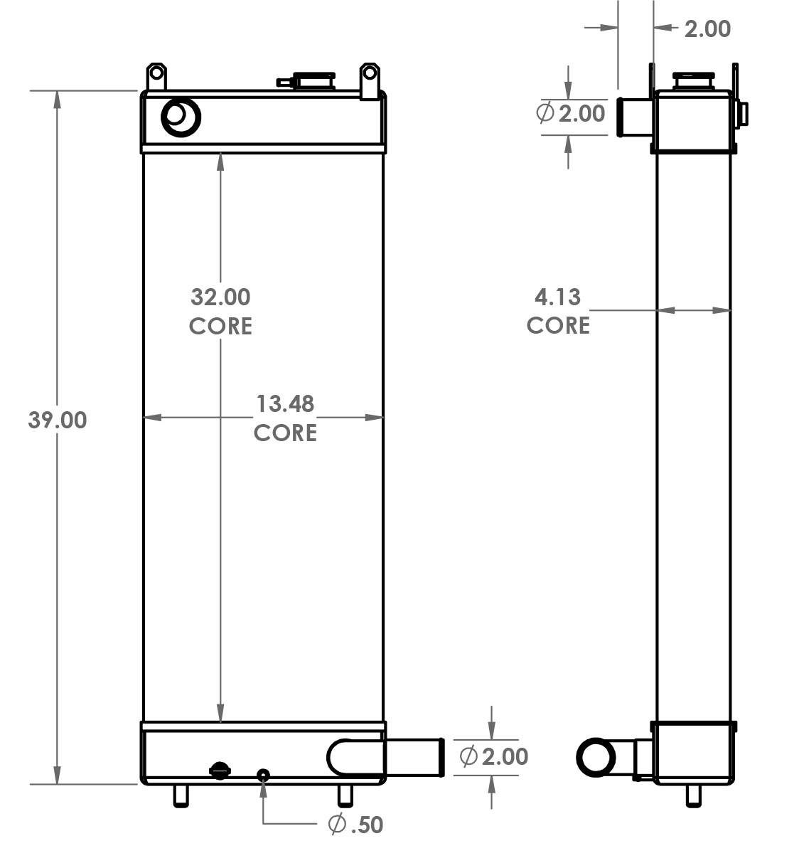 451556 - Komatsu Radiator Radiator