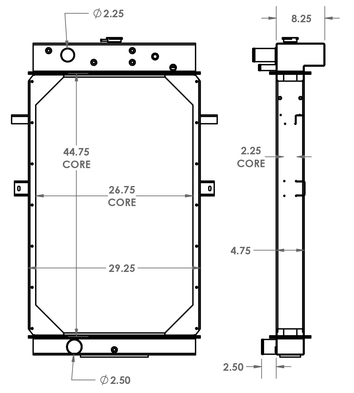 451557 - Industrial Radiator Radiator