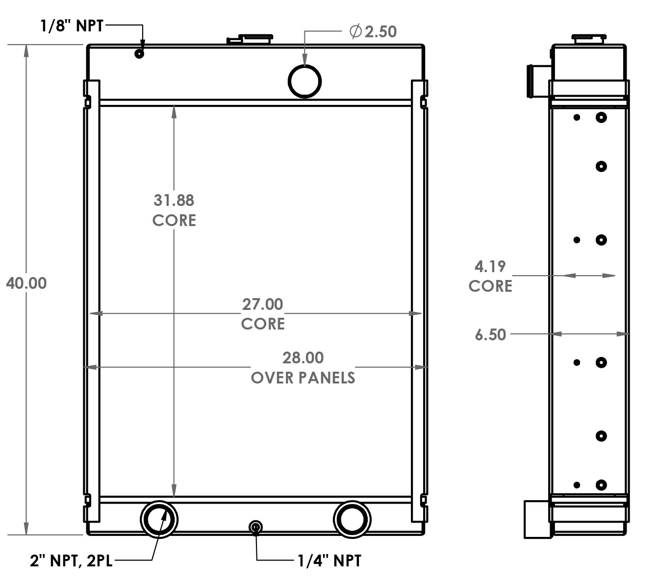 451571 - Industrial Radiator Radiator