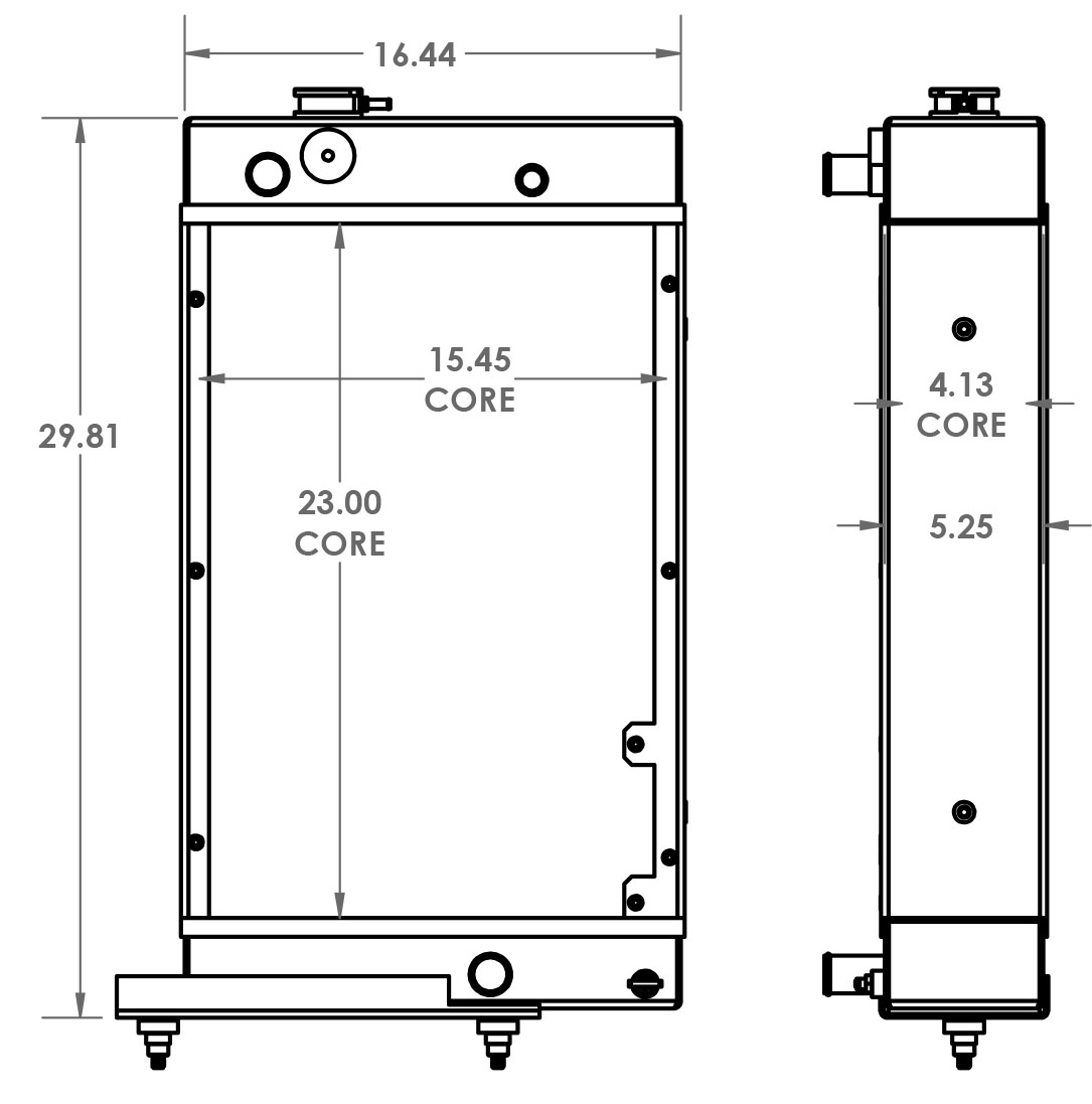 451583 - Godwin Water Pump Radiator Radiator