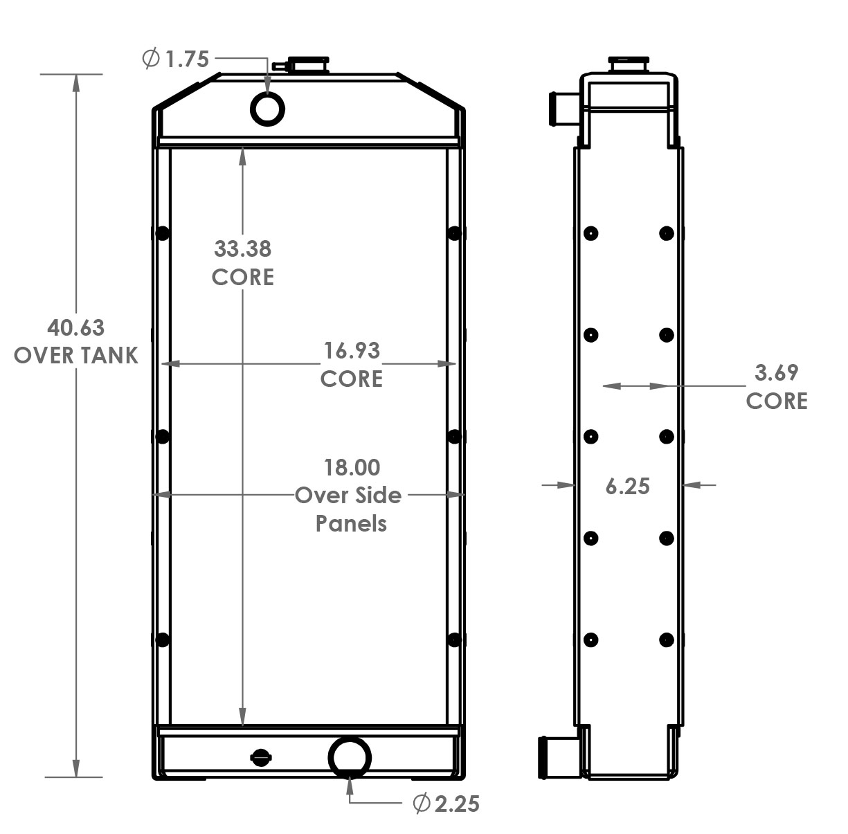 451586 - Aljon Radiator Radiator