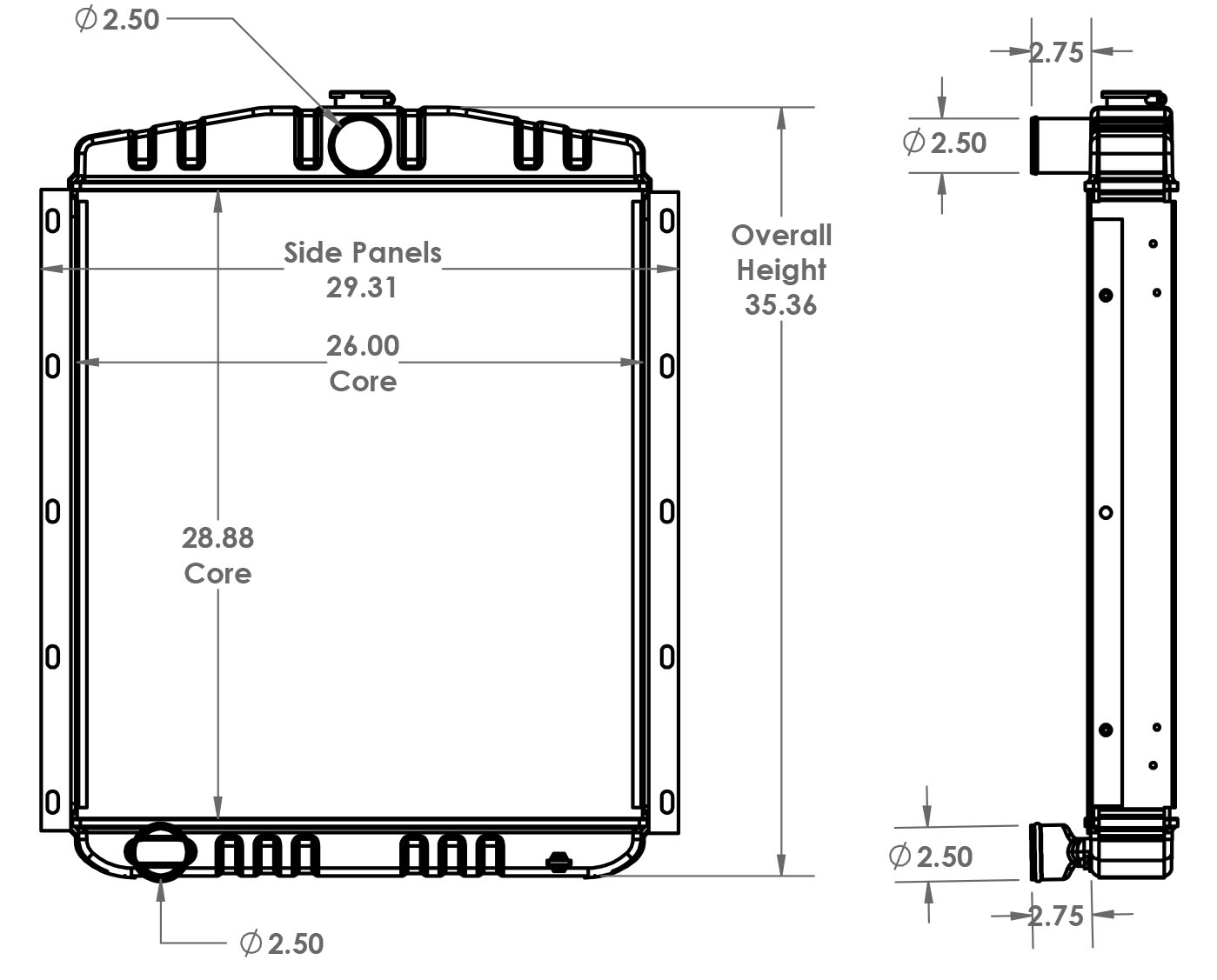 451594 - Industrial Radiator Radiator