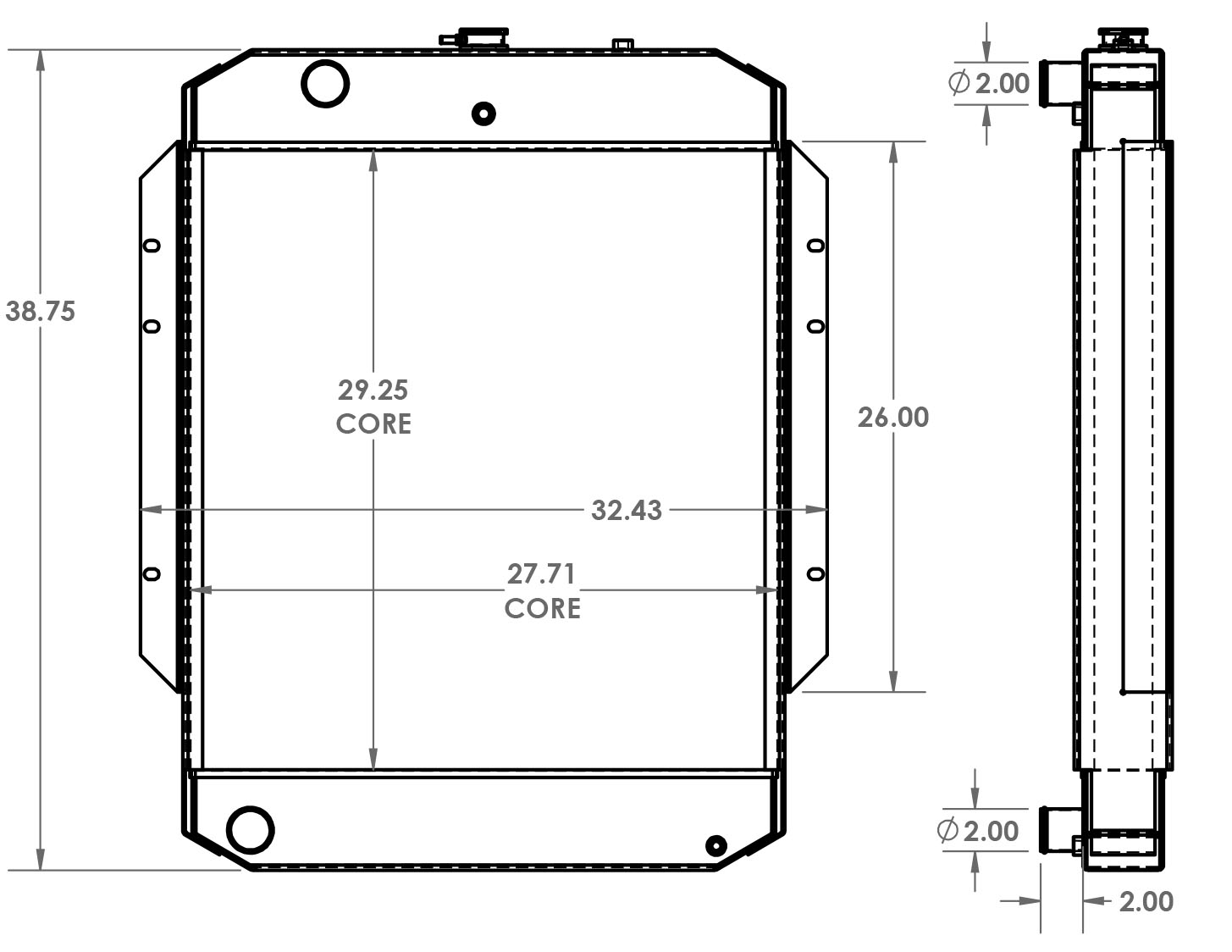 451602 - Generac Radiator Radiator