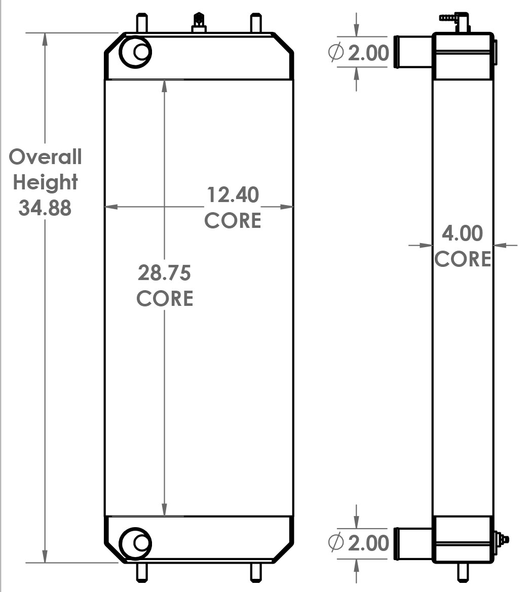 451612 - Hitachi Radiator Radiator