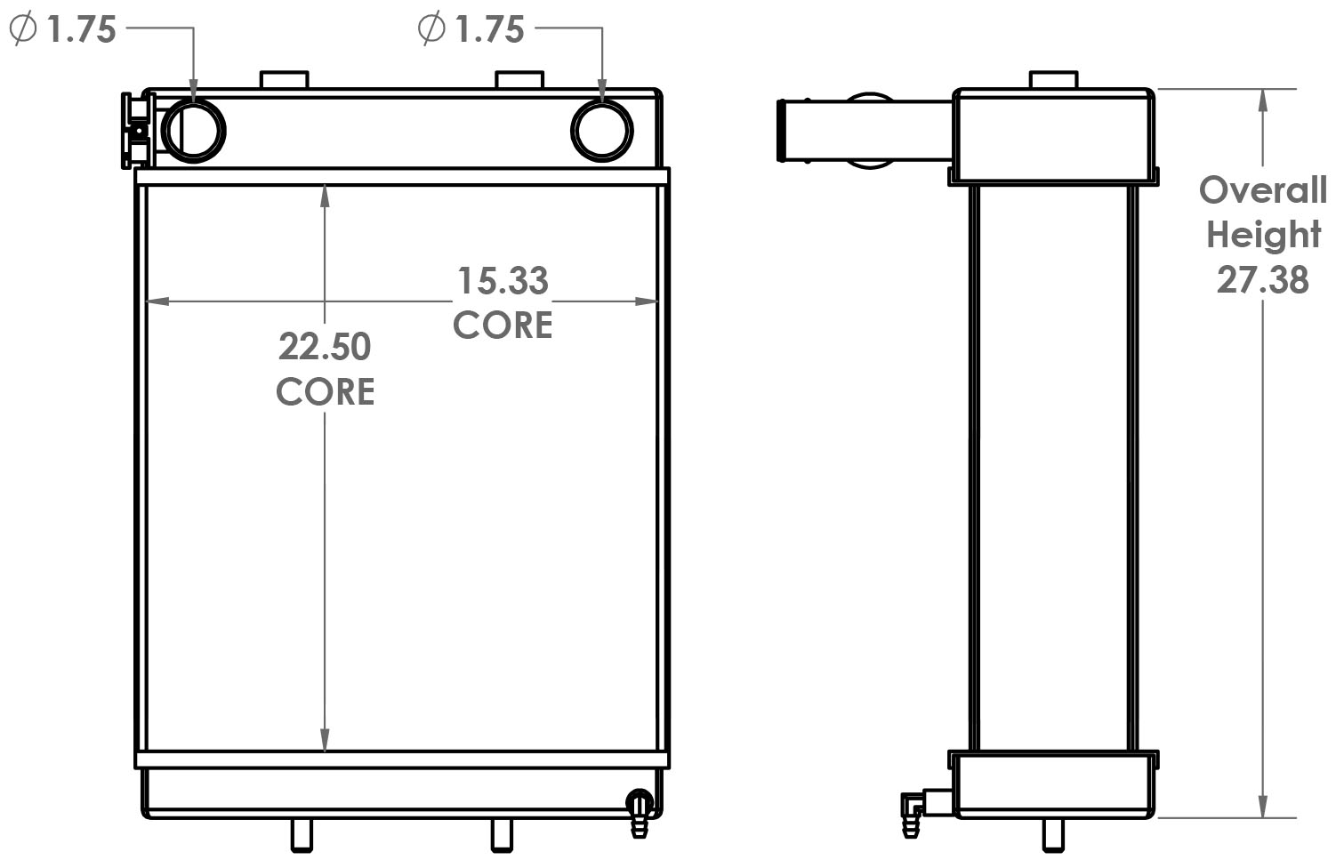 451617 - Doosan Radiator Radiator