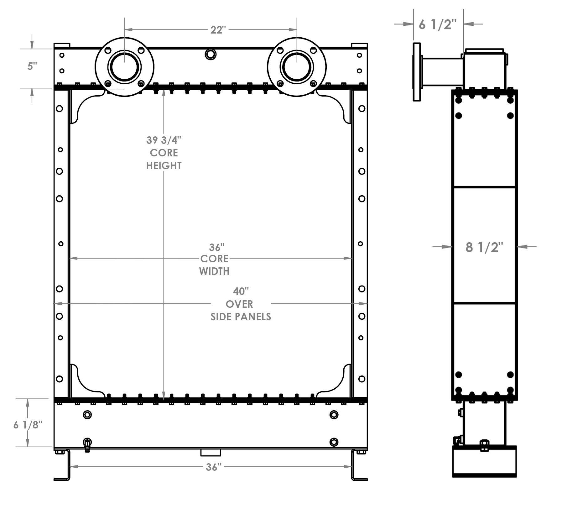 451621 - Industrial Radiator Radiator