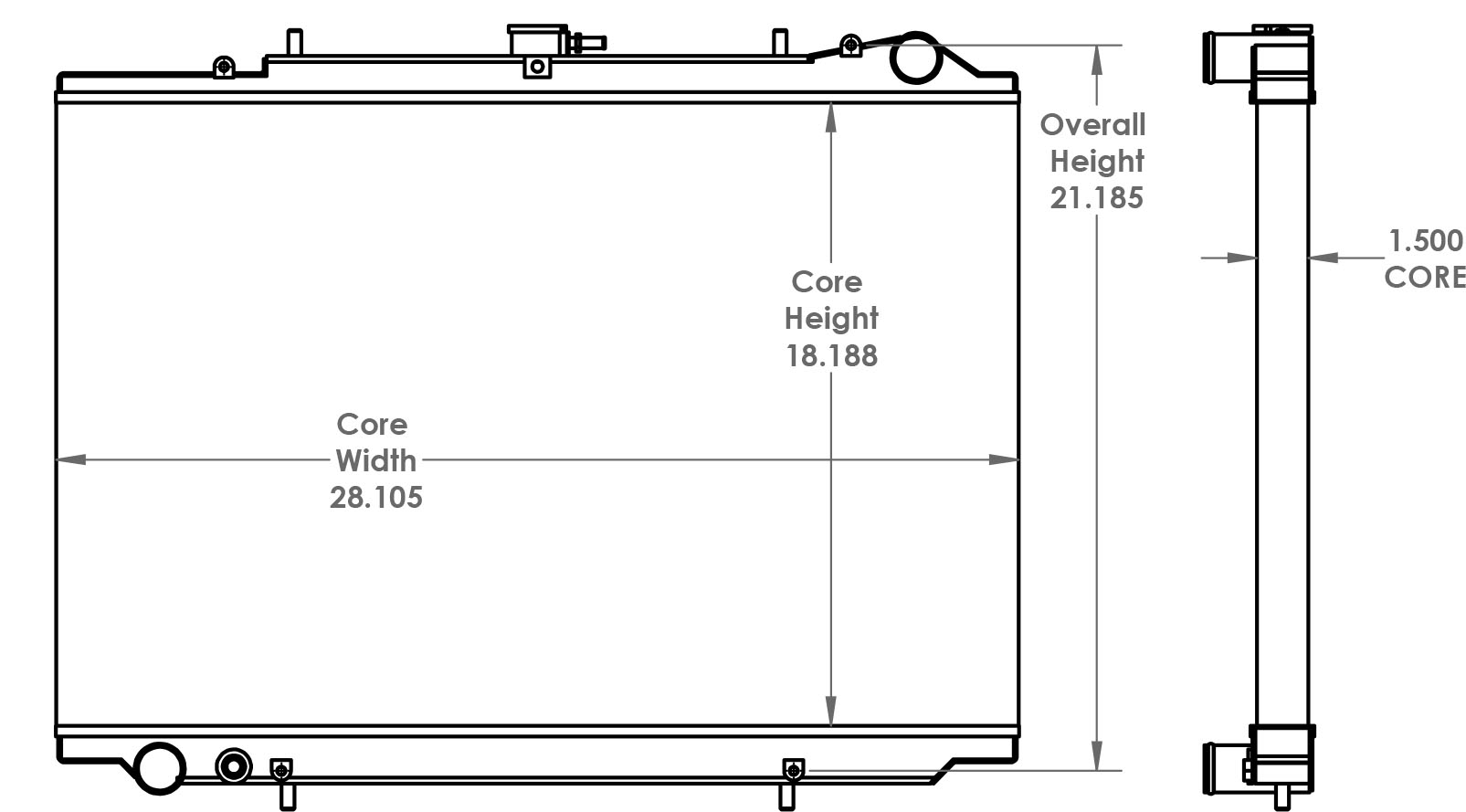 451626 - Airman Compressor Radiator Radiator