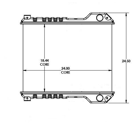 451641 - JCB 212 Radiator Radiator