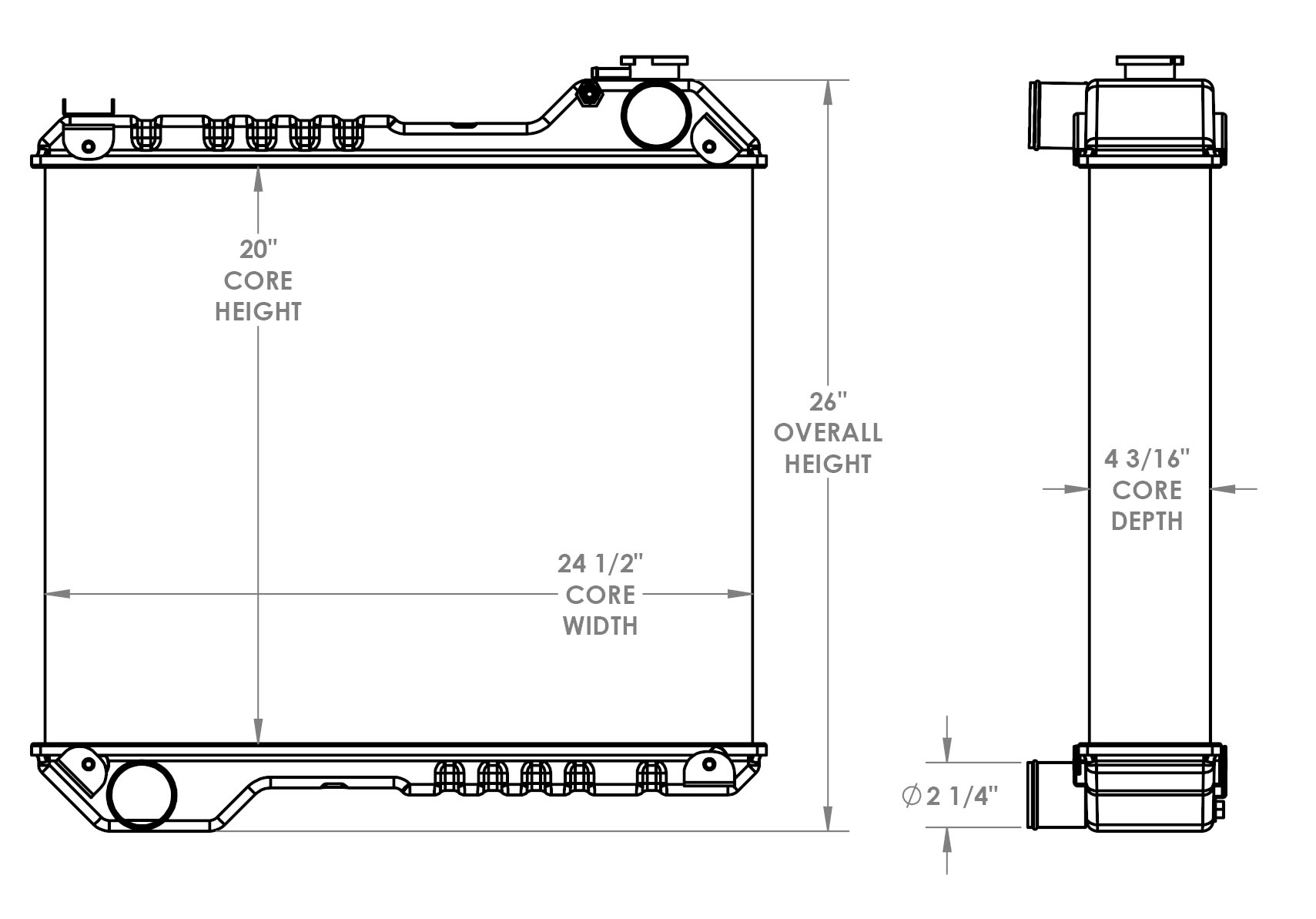 451642 - Industrial Radiator Radiator