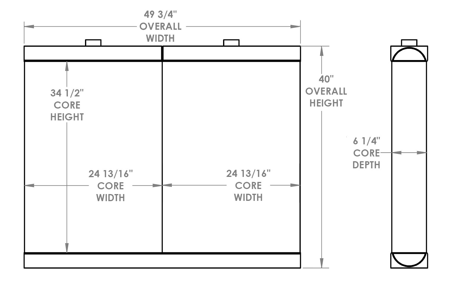 451647 - TH-102 Steam Oven Radiator Radiator