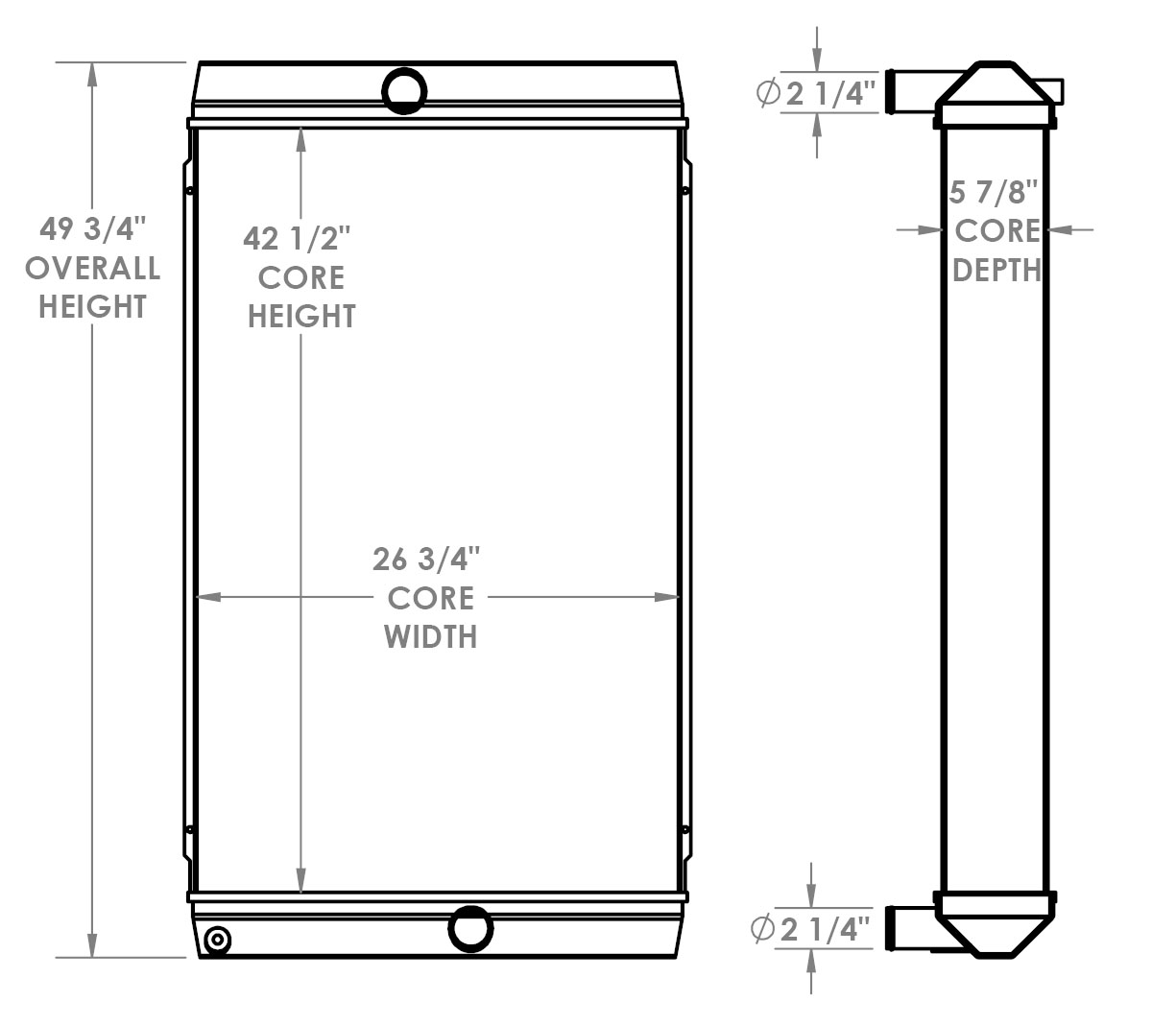 451648 - Volvo EC480 Radiator Radiator