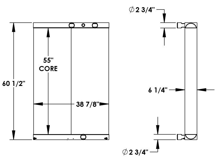 451673 - Wirtgen Radiator Radiator