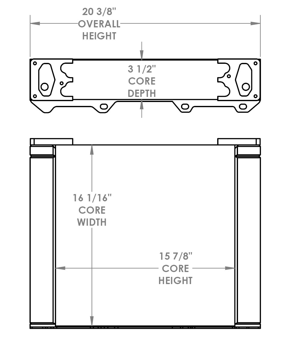 451690 - Deutz Engine Radiator Radiator