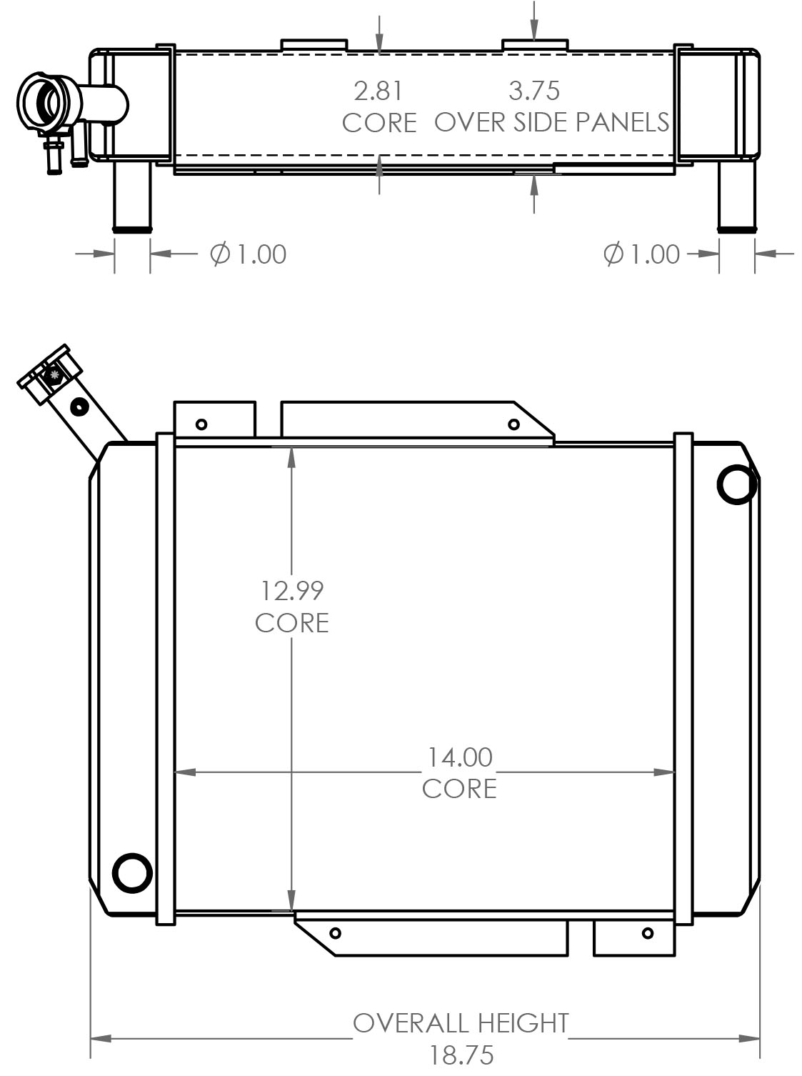 451695 - Toro 3400 GreensMaster Radiator Radiator