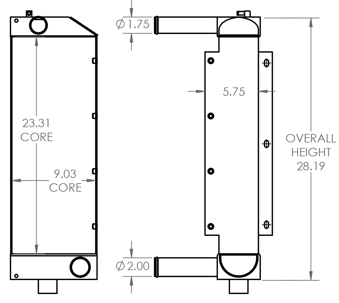 451706 - Volvo Roller Radiator Radiator