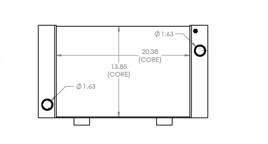 451728 - Genie GTH-844 Radiator Radiator