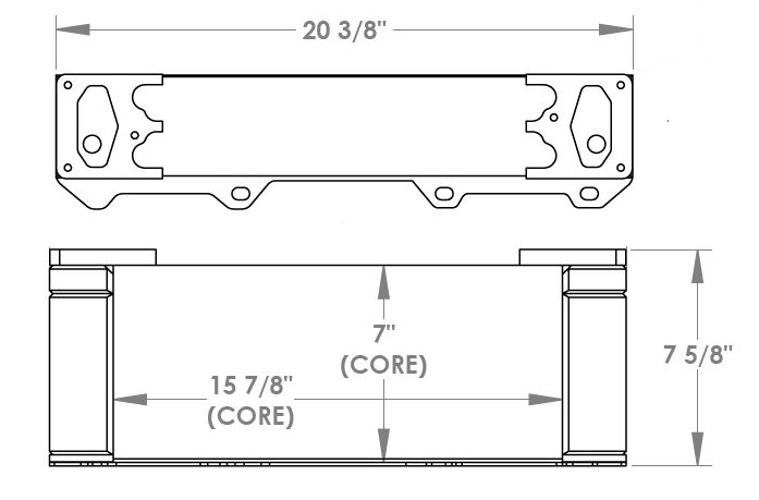 451743 - Deutz Engine Radiator Radiator