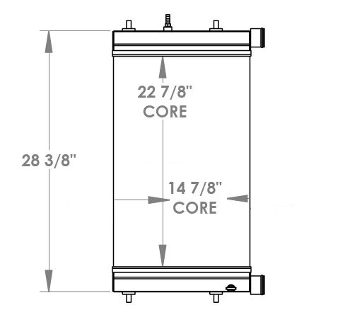 451752 - John Deere Skidsteer Radiator Radiator