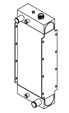 451761 - Taylor Forklift Radiator Radiator