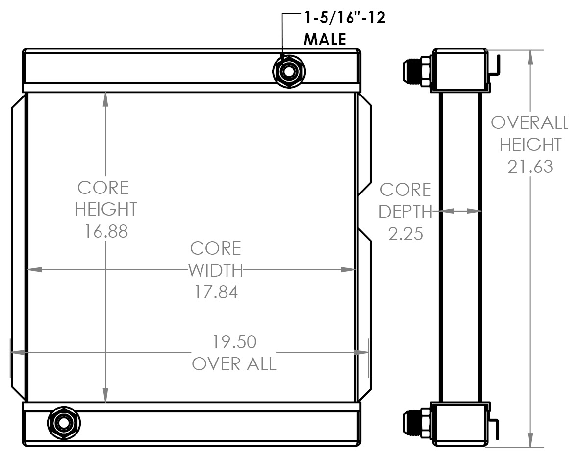 451792 - Racecar Radiator Radiator