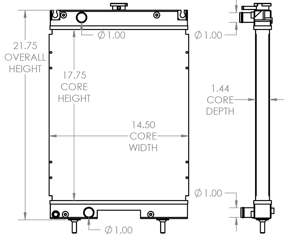 451798 - Industrial Radiator Radiator