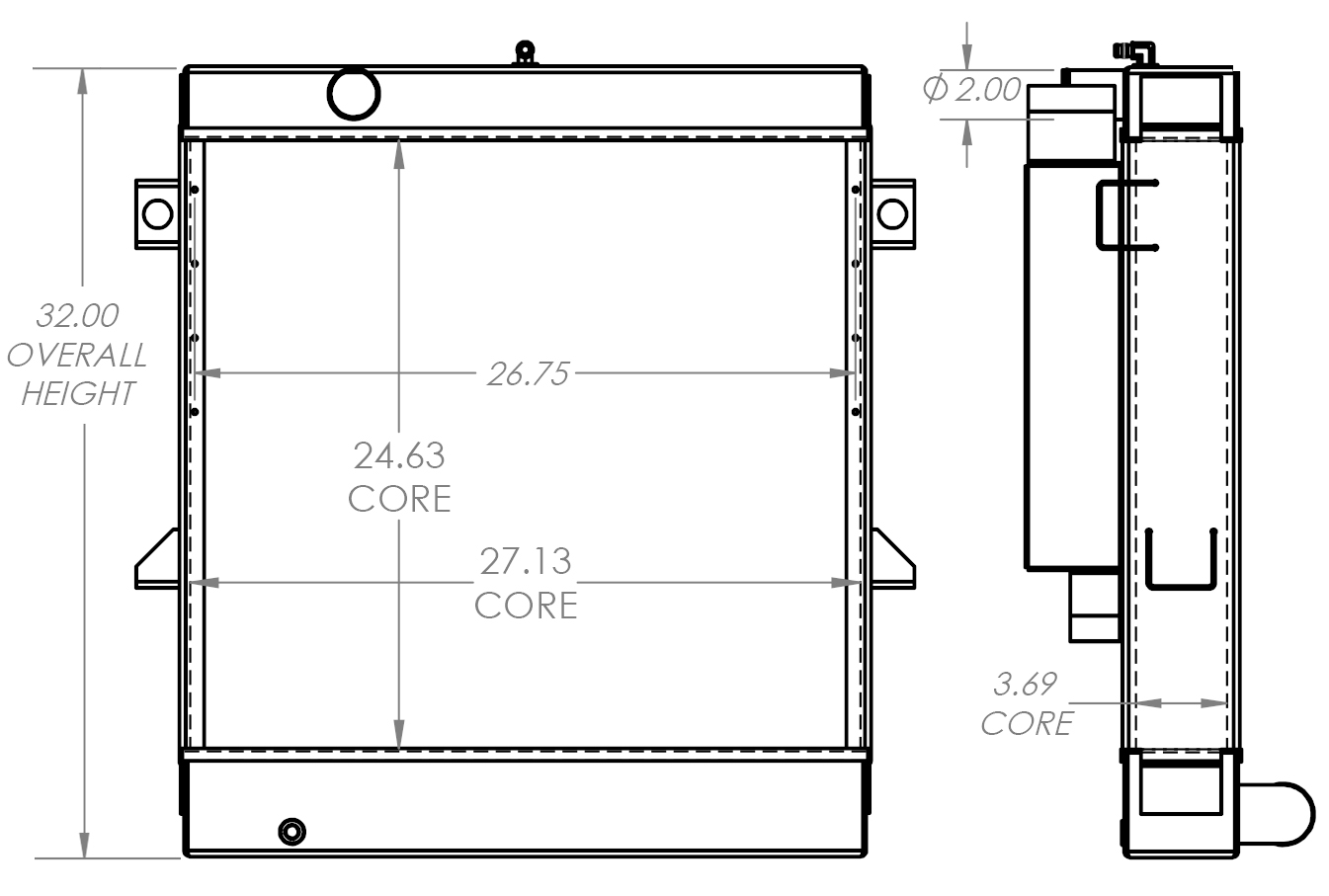 451805 - Industrial Radiator Radiator