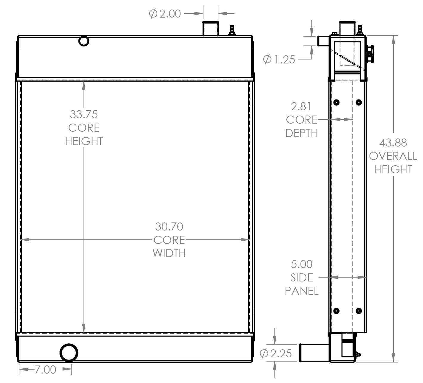 451845 - Manitowoc Crane Radiator Radiator