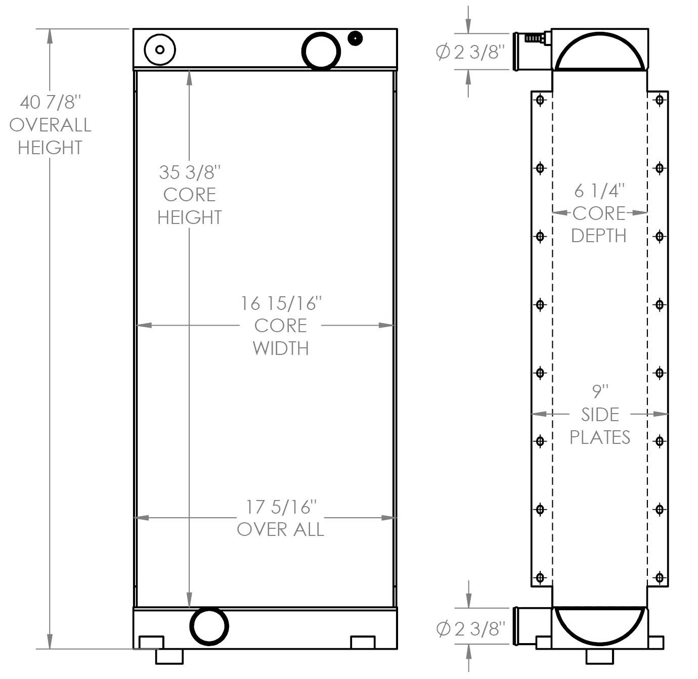 451880 - Wirtgen W150 Radiator Radiator