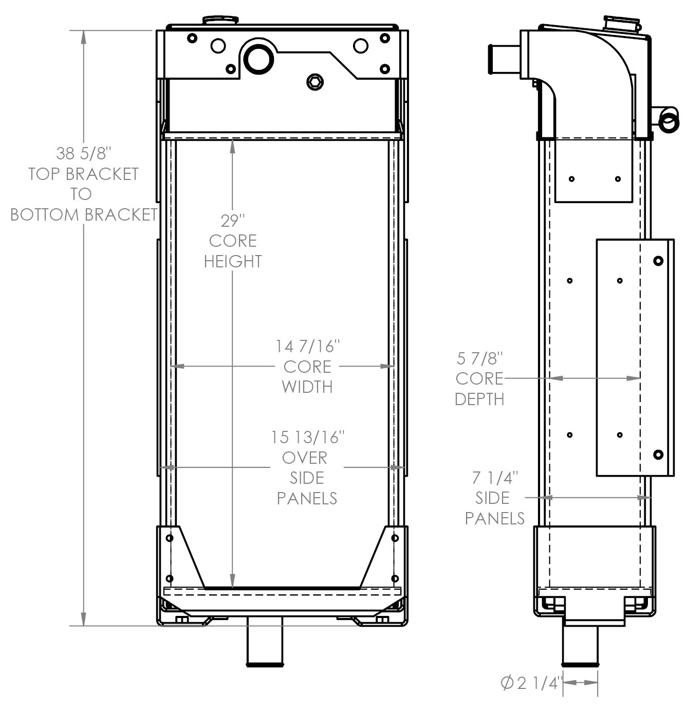 451882 - Caterpillar 953C Radiator Radiator