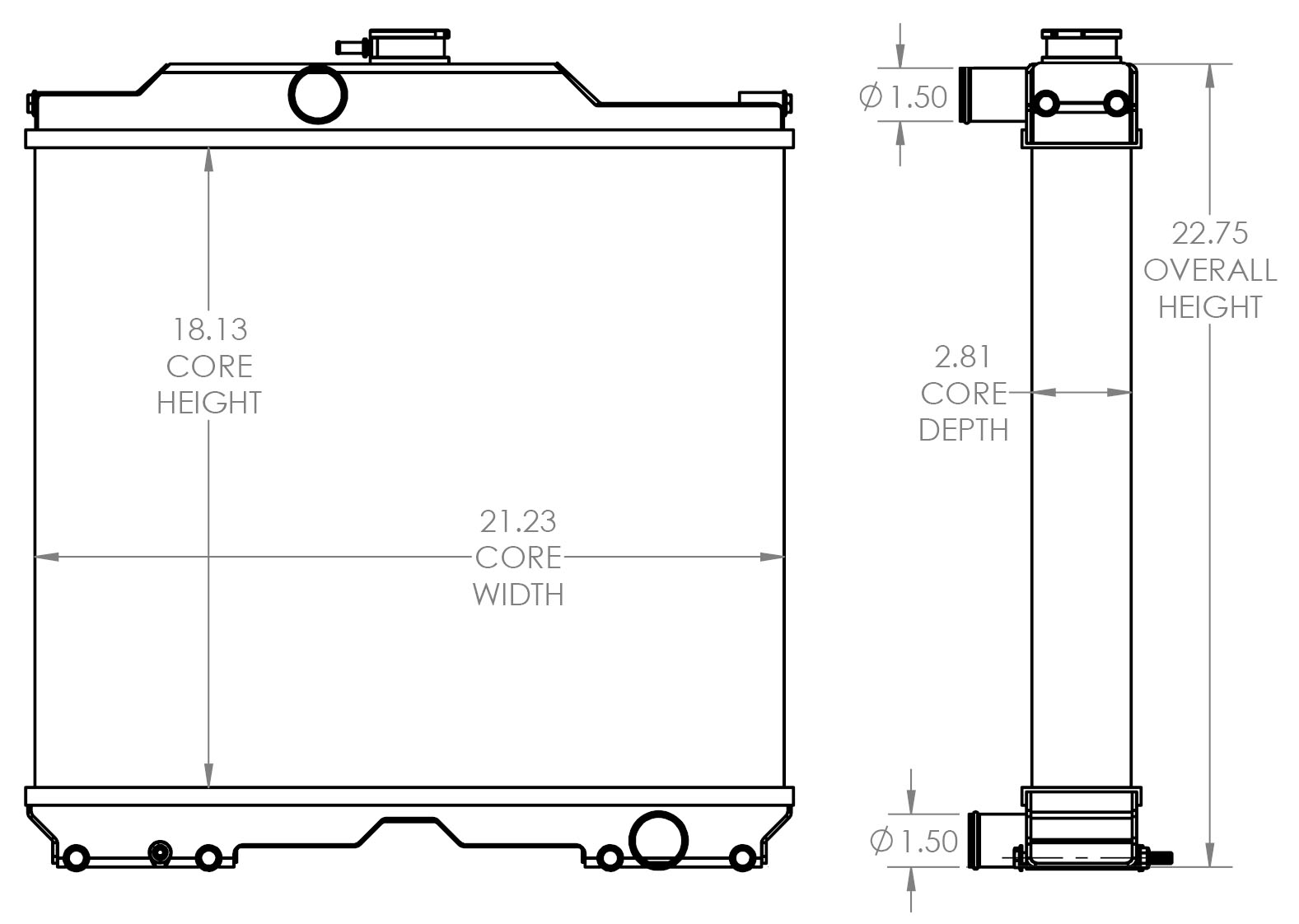 451900 - Himoinsa Generator Radiator Radiator