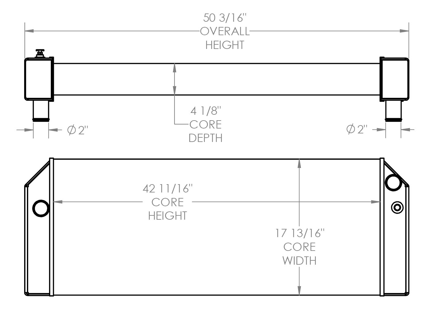 451922 - Caterpillar 320E Radiator Radiator