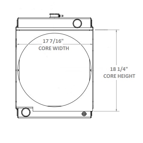 451941 - Dynapac CA121 Radiator Radiator