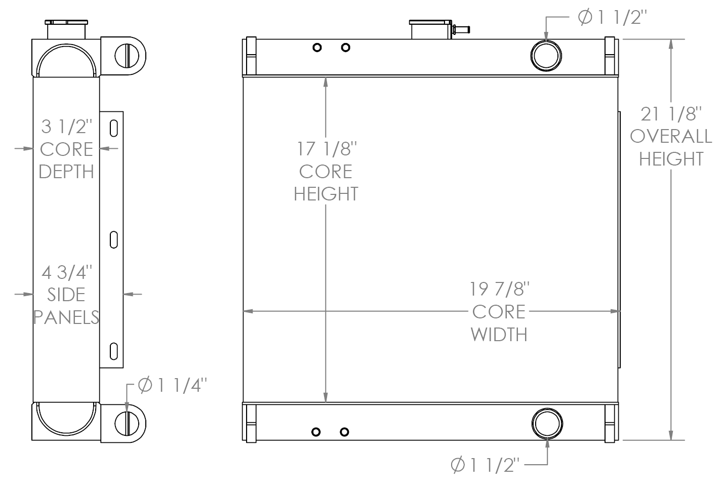 451954 - Industrial Radiator Radiator