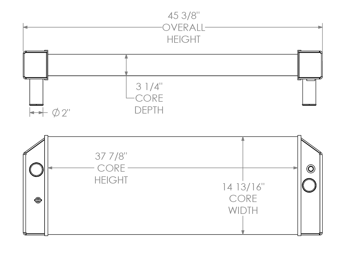 452019 - Caterpillar 316E Radiator Radiator