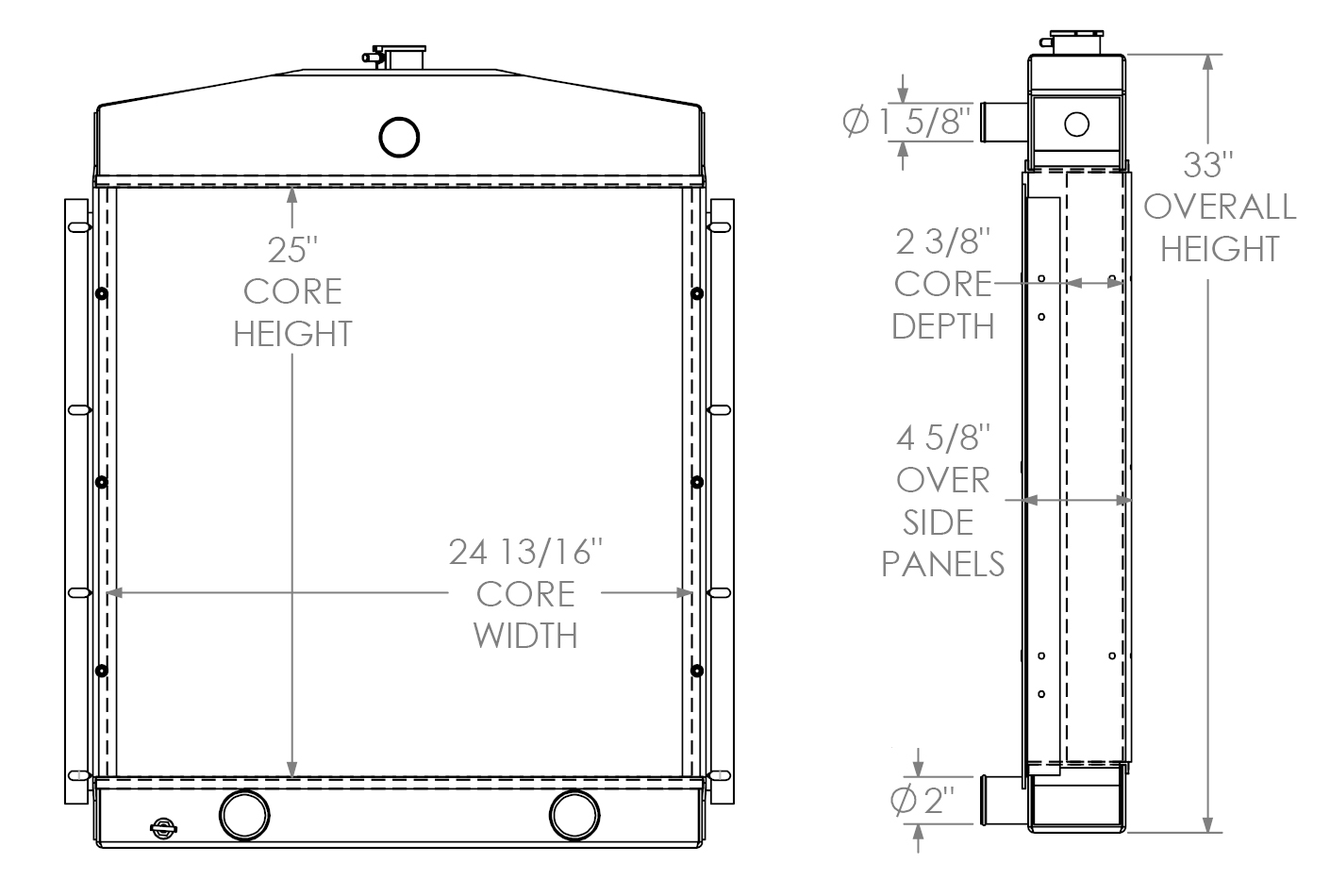 452023 - Blaw-Knox Radiator Radiator