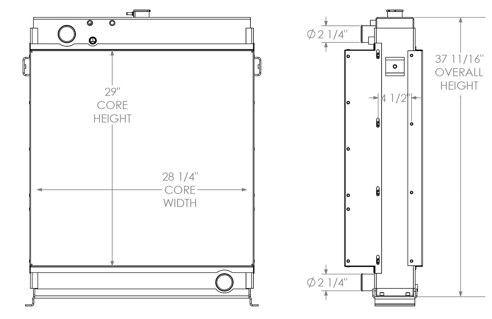 452037 - Industrial Radiator Radiator