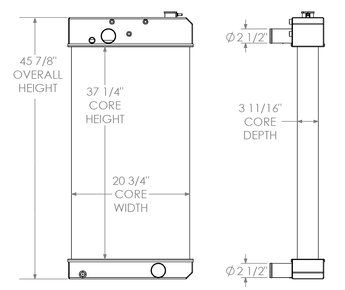 452040 - Industrial Radiator Radiator