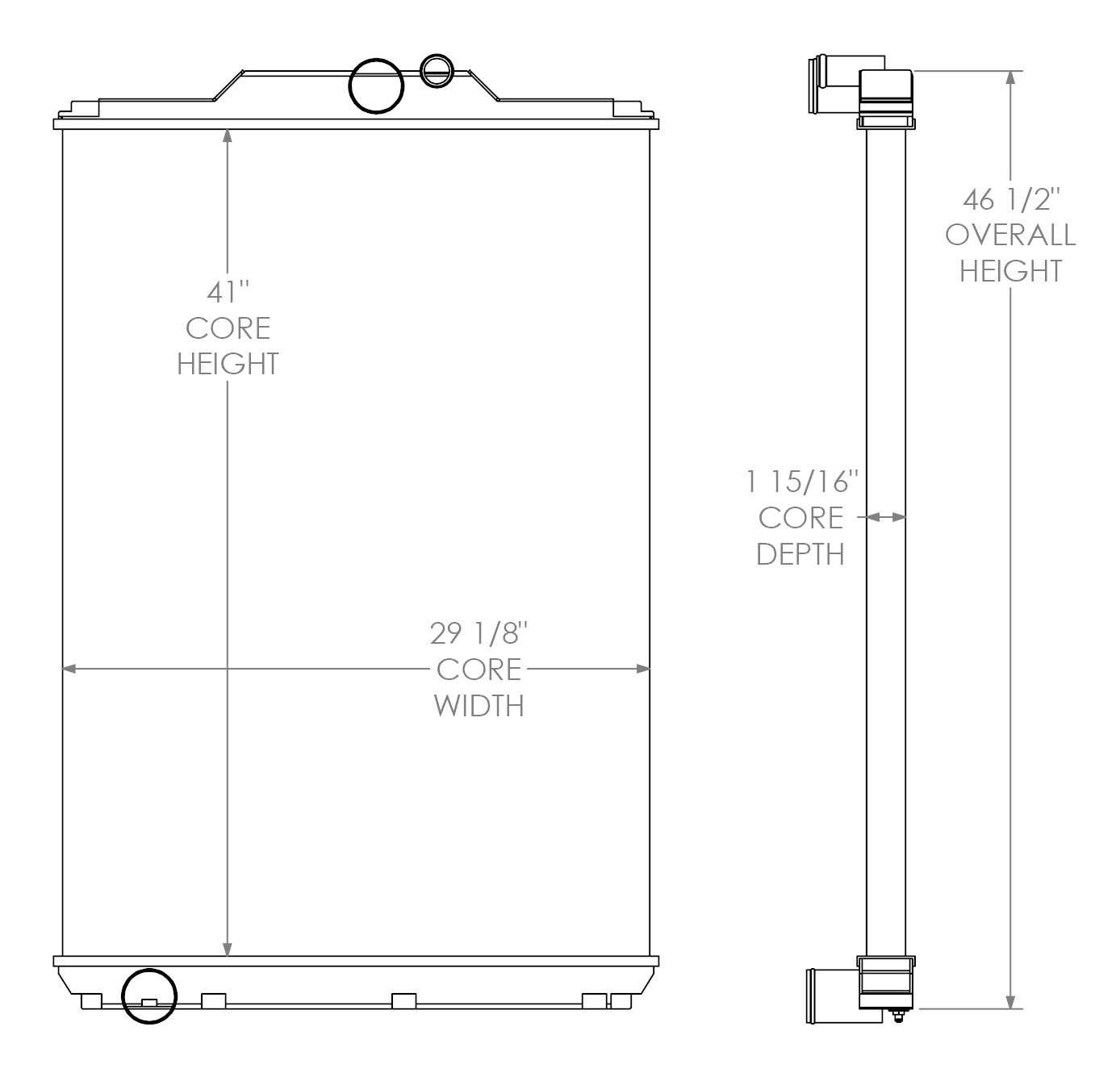 452047 - Crane Radiator Radiator