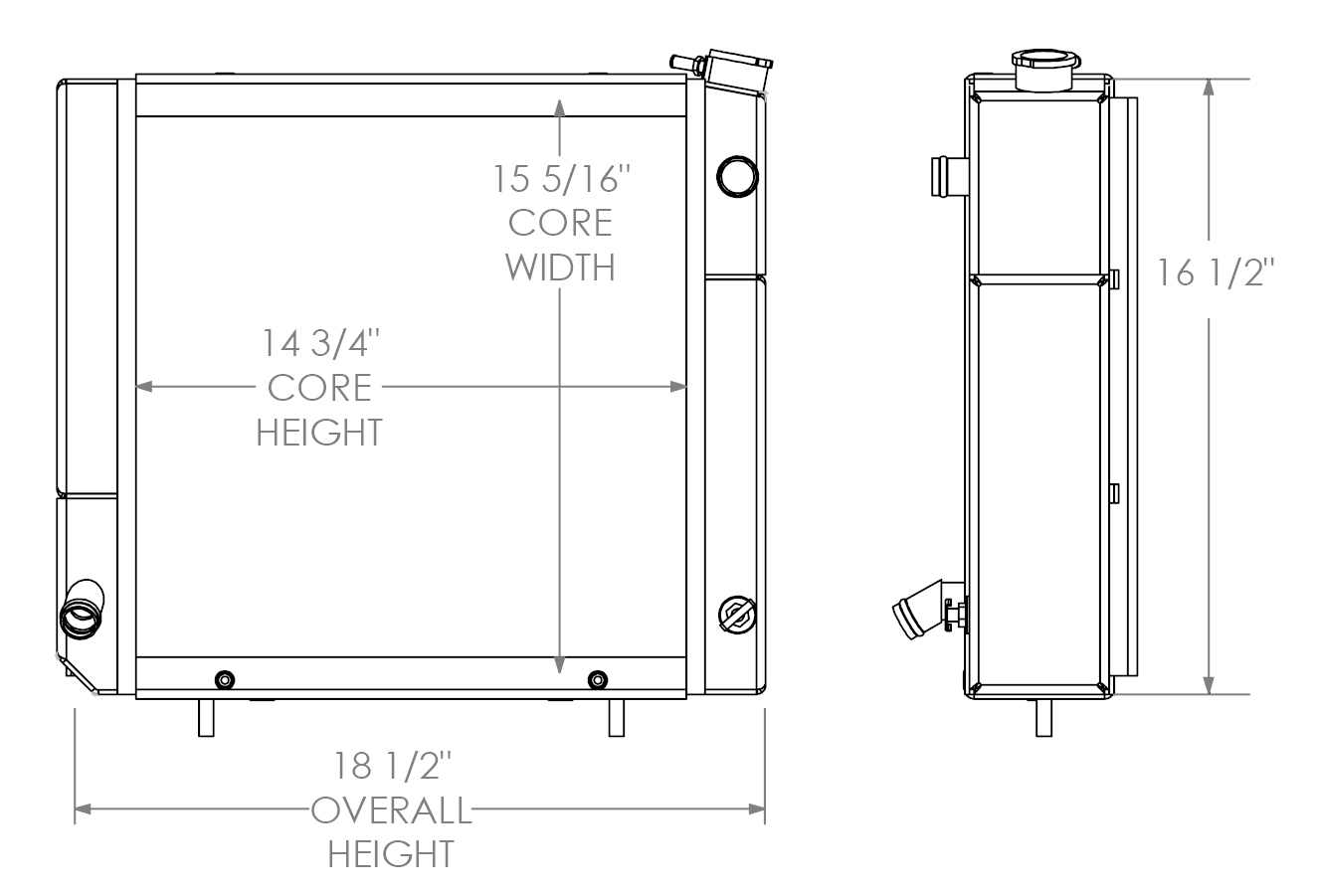 452066 - Ventrac Radiator Radiator