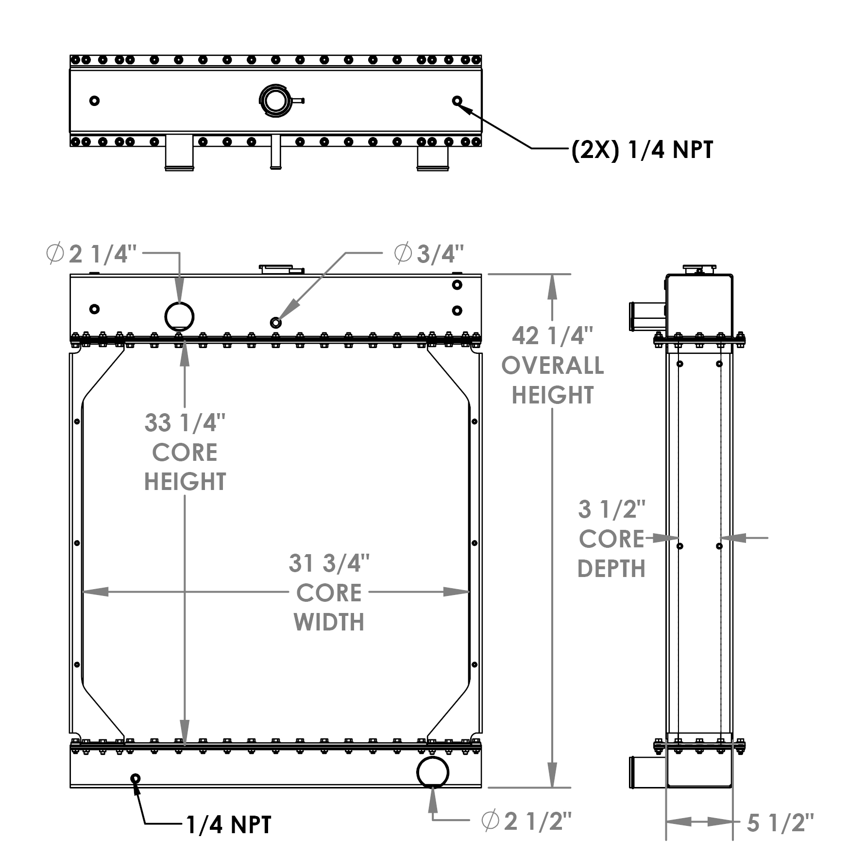 452067 - Industrial Radiator Radiator