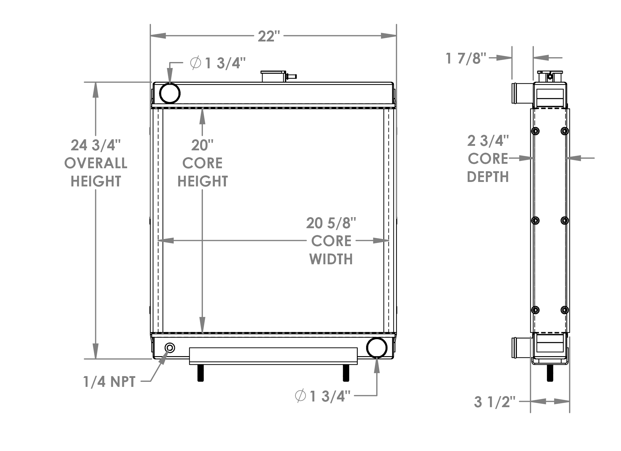 452089 - Industrial Radiator Radiator