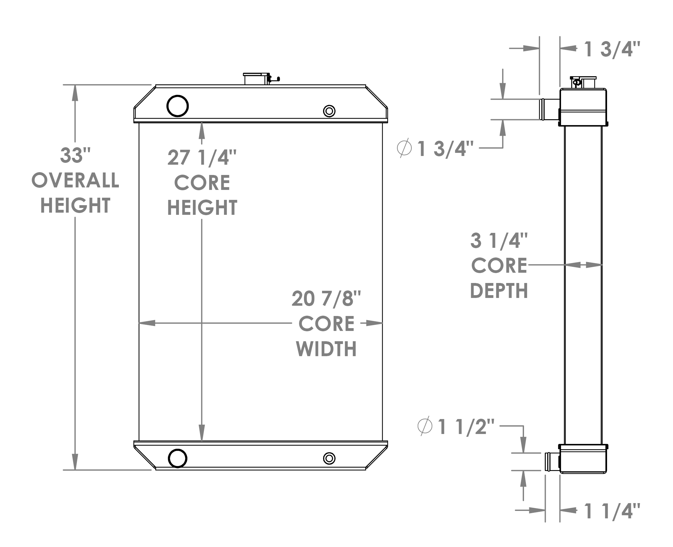 452108 - Wirtgen Mini Grinder Radiator Radiator