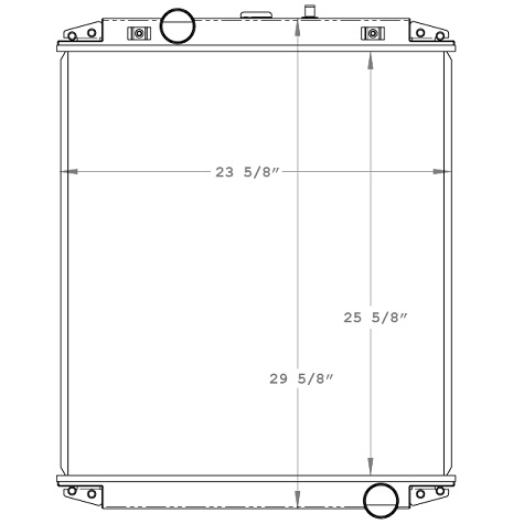 590002 - Bering Truck Radiator