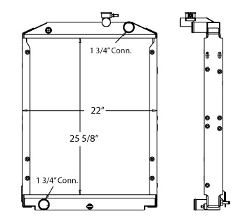 590022 - Nissan / UD Radiator