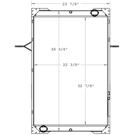 730003 - Mack Midliner 1995-2001 Radiator