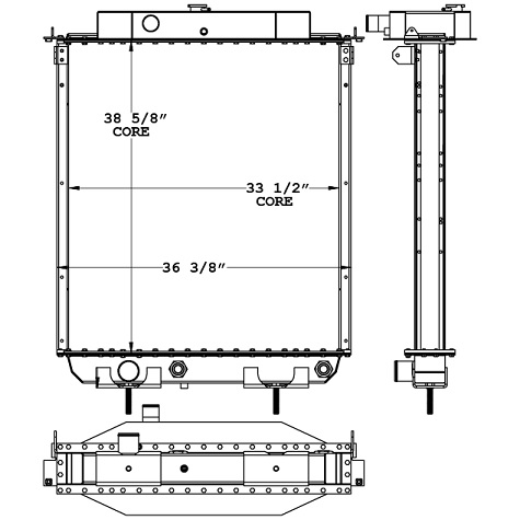 730065 - Mack CL Series Radiator Radiator