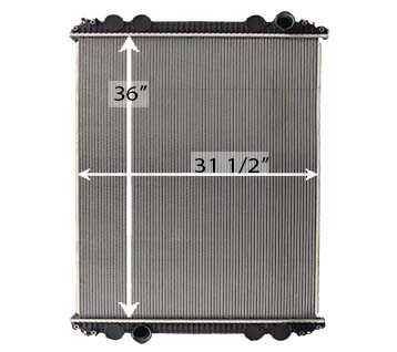 800023 - American LaFrance Eagle Radiator Radiator