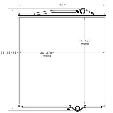 800093 - Special Machine Application Radiator