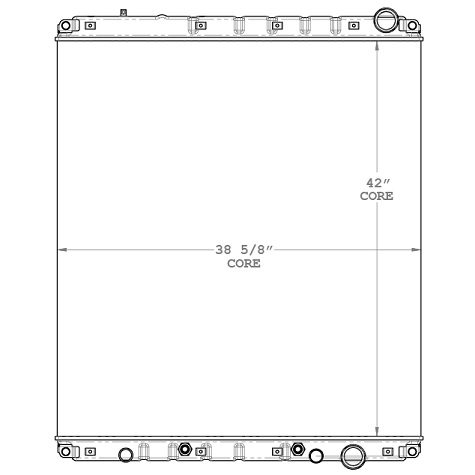 800099 - Freightliner Cascadia Radiator