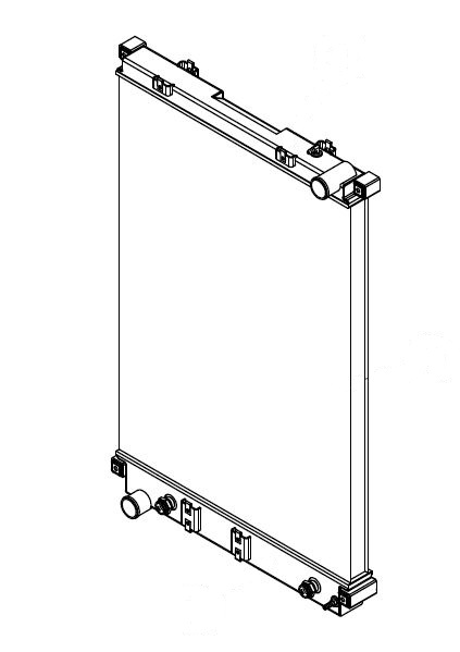 800136 - 2019 & Newer Freightliner 108SD Radiator Radiator